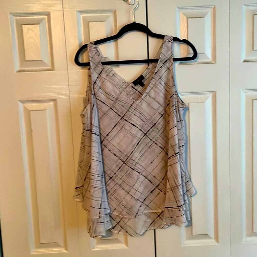 Lovely almost new sleeveless blouse